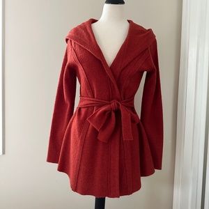 Anthropologie Wool Wrap Sweater Jacket